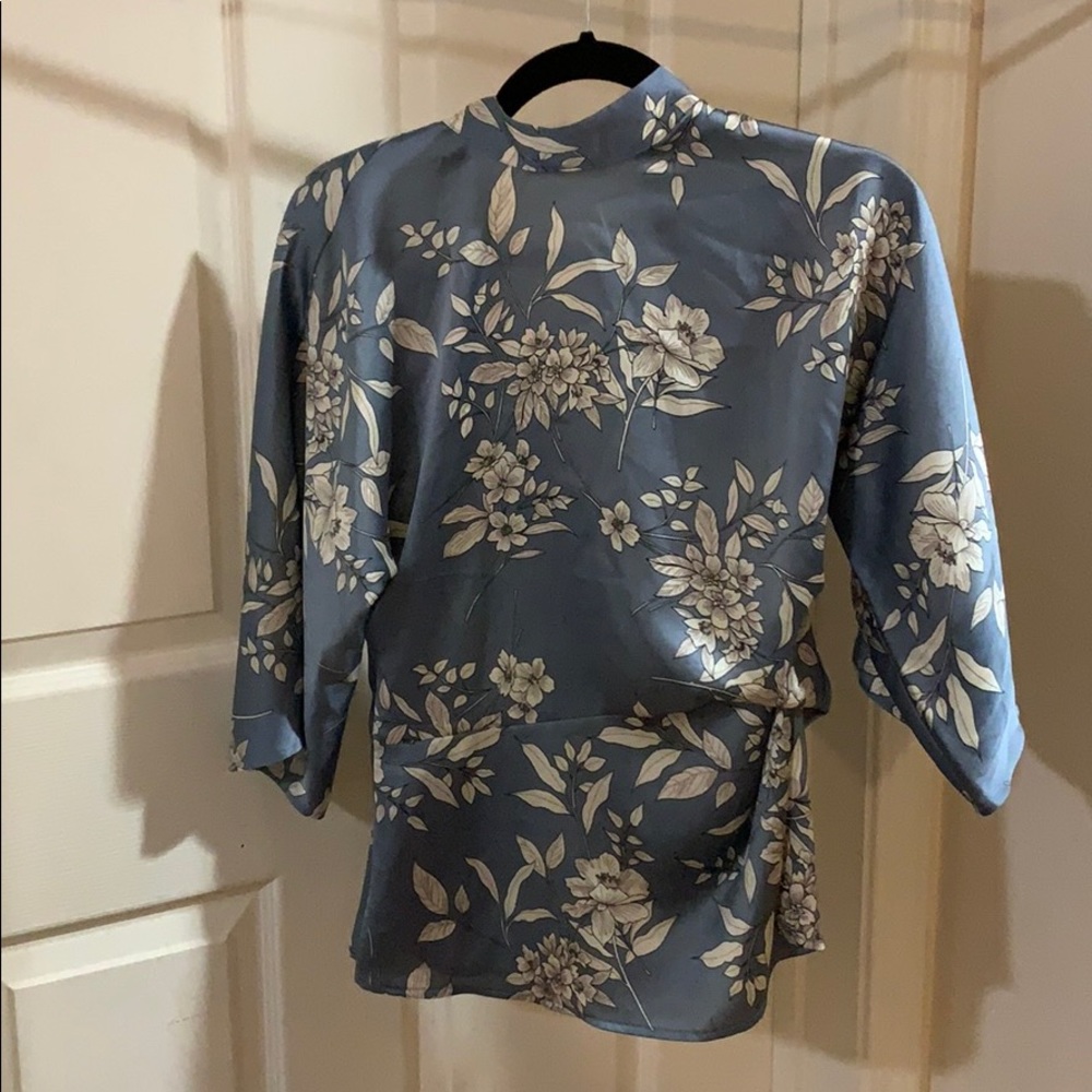 Vince Camuto Floral Print Blouse.